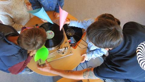 Talleres radio MUNCYT Coruña