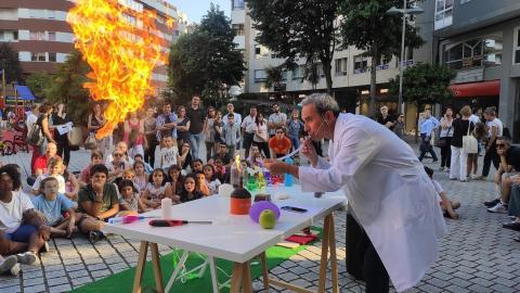 Espectáculo “Ciencia o magia” de David Ballesteros